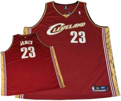 Lebron James Cleveland Cavaliers Adidas Nba Maroon Hoja De Jersey