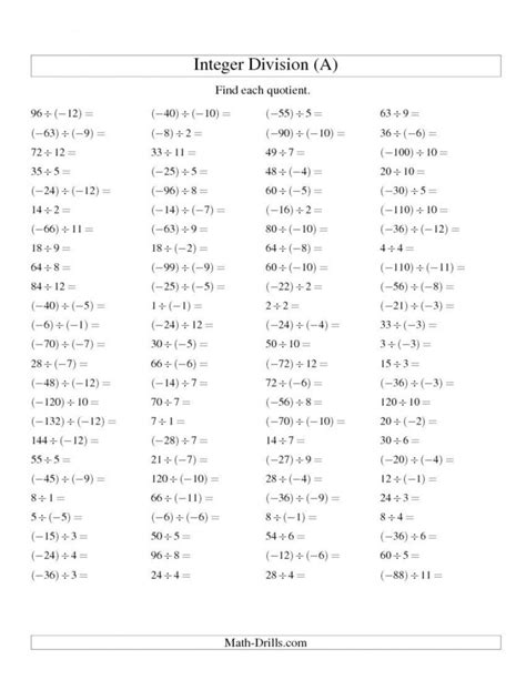 Wonderful Adding And Subtracting Integer Worksheet — Db