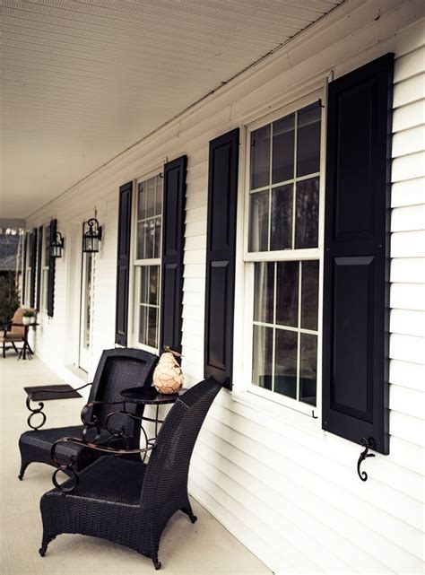 Traditional Homes Shutters Garage Door Gallery Timberlane White