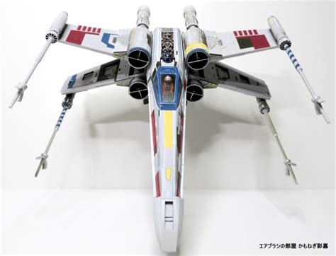 1 72 Xウイング・スターファイター、完成。star Wars プラモデル 飛びモノ編