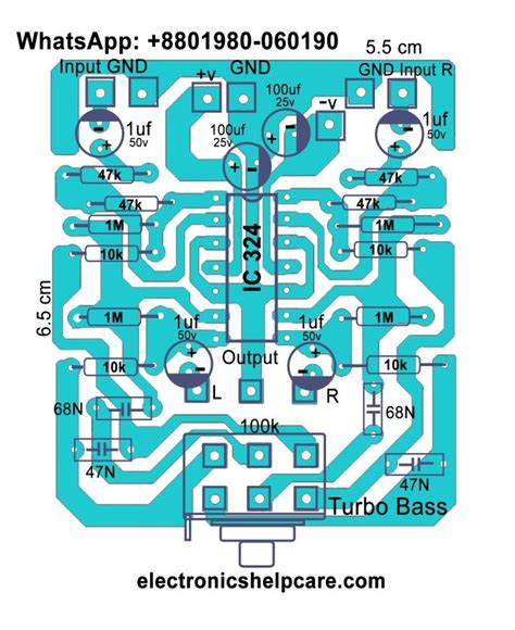 How To Make Turbo Bass For Amplifier Circuit Diagram Electronics