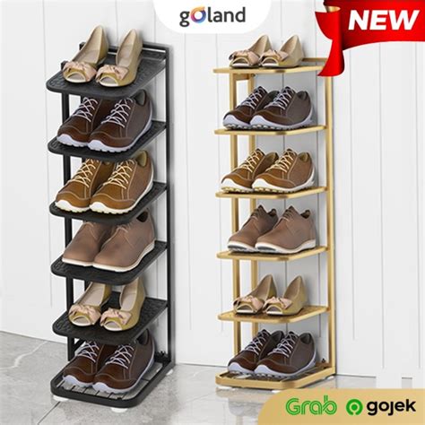 Jual Rak Sepatu Goland Rak Sepatu Rak Serbaguna Tingkat Besi