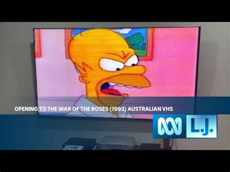 Opening To The War Of The Roses Australian Vhs Youtube