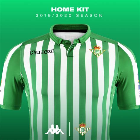 Real Betis Kappa Home Kit Kits Football Shirt Blog