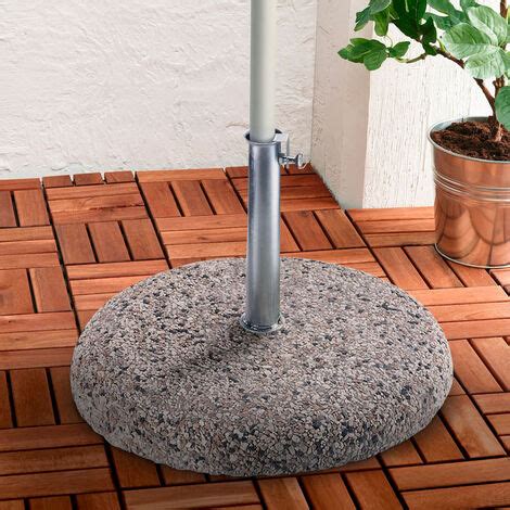 Base béton 55 kg rond d 59 pour parasols Adriatic