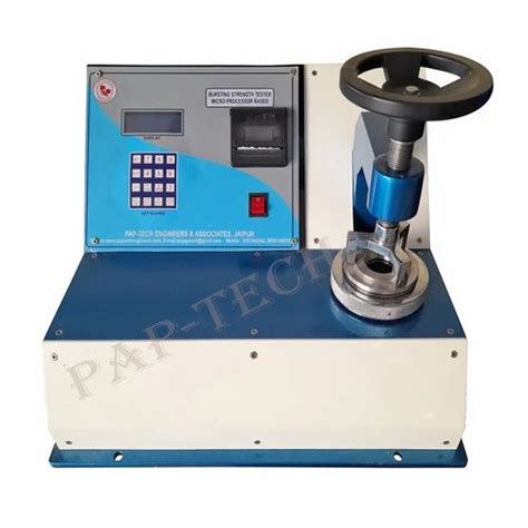 Digital Single Head Bursting Strength Tester With Printer At Rs 78000