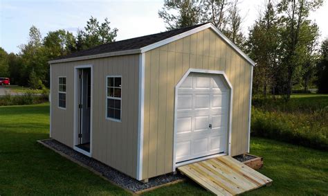 Mini Garage Sheds » North Country Sheds