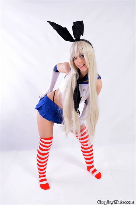 Shimakaze Kantai Nude Cosplay Mate