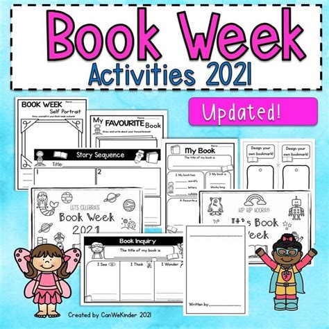 These Book Week activities for Kindergarten-Grade 1 will enhance any ...