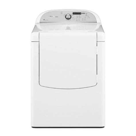 Whirlpool 7 6 Cu Ft Cabrio Electric Dryer Color White At Lowes