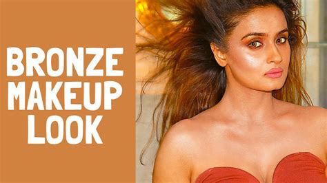 Ultimate Bronze And Glowy Makeup Tutorial For Beginners Shalini