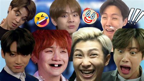 Bts Funny Moments Try Not To Laugh Challenge Youtube