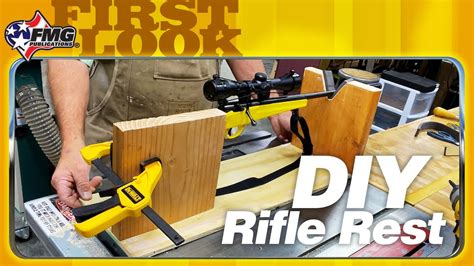 How to Make Your Own Rifle Rest - YouTube