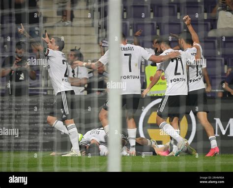 Vienna Austria Th Aug Players Of Legia Warszawa Celebrate