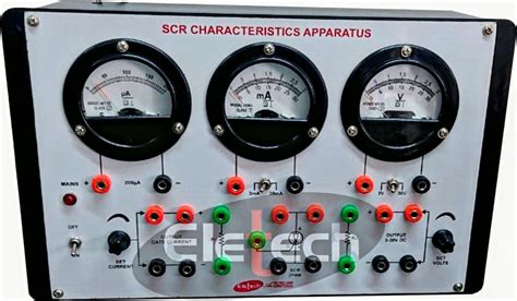 Scr Characteristics Apparatus At Rs Basic Electronics Lab