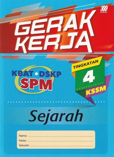 Buku Latihan Sejarah Tingkatan Kssm Topbooks Pelangi Praktis Hebat