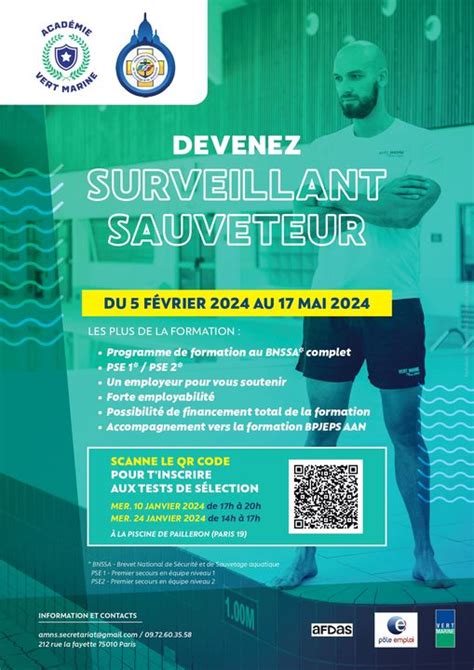 Devenez Surveillant Sauveteur Aquatique Un Programme De Formation Au