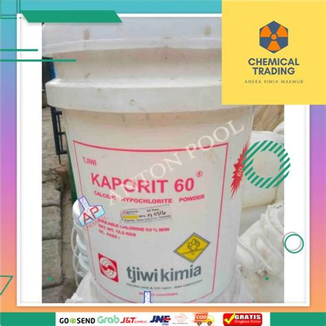 Jual Kaporit Bubuk Tjiwi Kimia Pail Shopee Indonesia