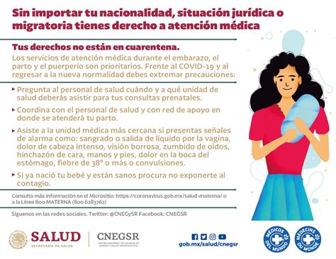 ¡toda Mujer En Territorio Mexicano Tiene Derecho A Recibir Servicios De Atención Médica Centro