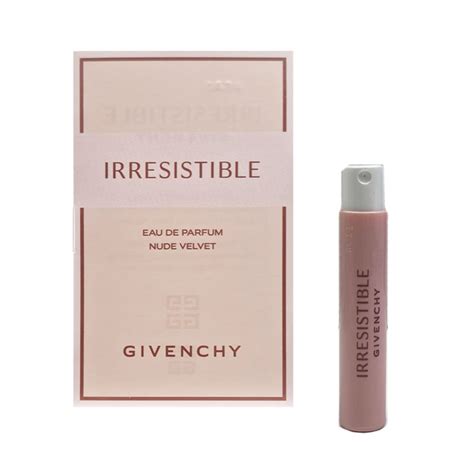 Campioncini GIVENCHY IRRESISTIBLE NUDE VELVET Edp Donna 1ml 5 Pezzi