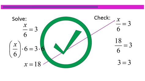 Solving 1 Step Division Equations