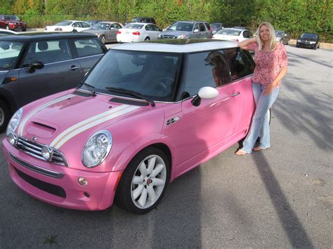 Pin by Allissa Cleveland on HOT WHEELS | Mini cooper, Pink mini coopers, Pink car