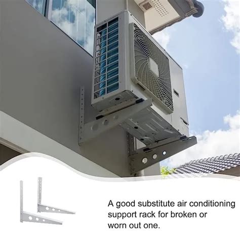 Outdoor Wall Mounting Condenser Brackets For Btu Support