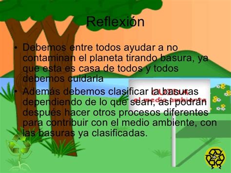 Reflexión sobre el medio ambiente