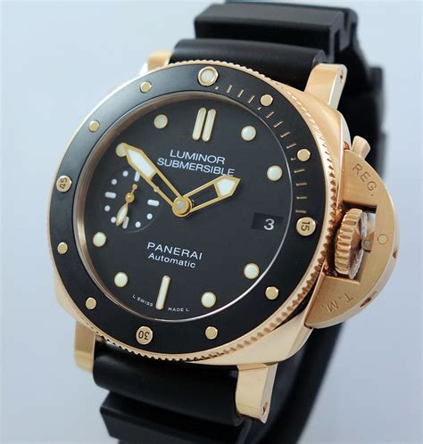 Panerai PAM 684 Luminor Submersible 1950 18k Oro Rosso 2021 Box Card