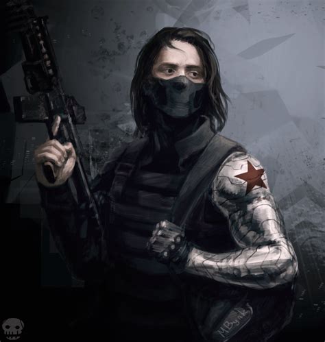 Winter Soldier By Mbyak On Deviantart