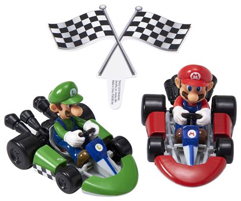 Buy Decoset Super Mario Kart Cake Topper Pc Cake Topper With Race