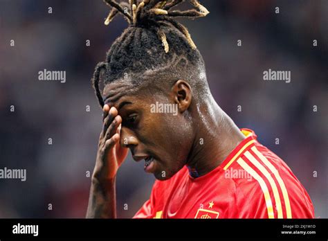 Nico Williams Seen During Uefa Euro Final Game Between National