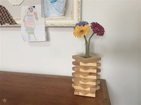 Flower Vase Out Of Jenga Game And Keep Kids Busy • My Sweet Things