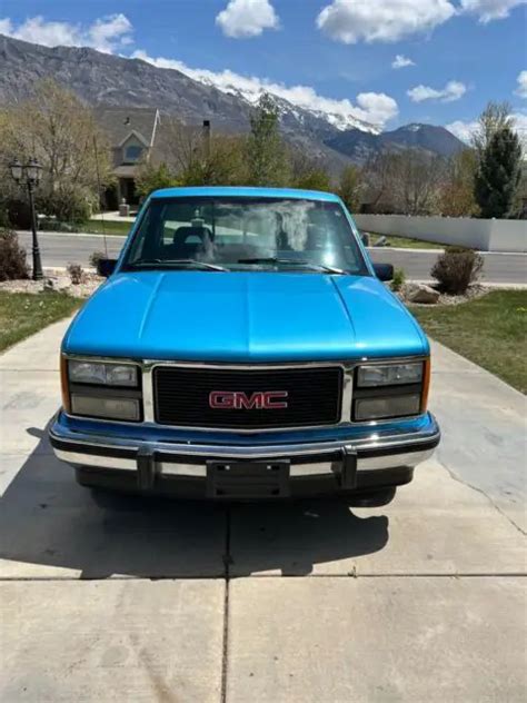 Beautiful 1993 Gmc Sierra 1500 Single Cab Step Side For Sale