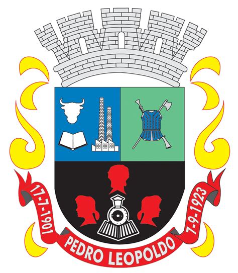 Coat Of Arms Of Pedro Leopoldo Minas Gerais State Brazil R Heraldry