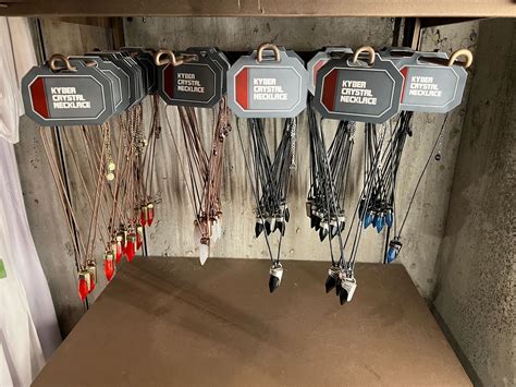 New Kyber Crystal Necklaces Available At Star Wars Galaxy S Edge In