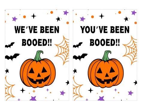 You’ve Been Booed Printables - Free Printables