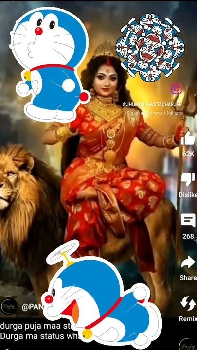 Happy Durga Puja From Doraemon Youtube