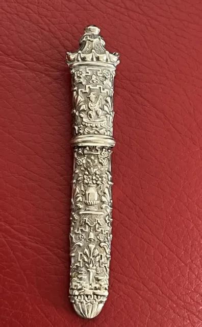 ANCIEN PORTE AIGUILLES De Dentelière En Argent EUR 20 00 PicClick FR