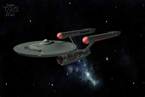 Uss Hornet Ncc 1718 By Trekkiegal On Deviantart