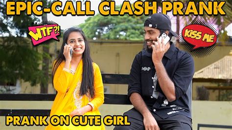 Epic Call Clash Prank On Cute Kovai Girl Kovai Kusumbu Kovai