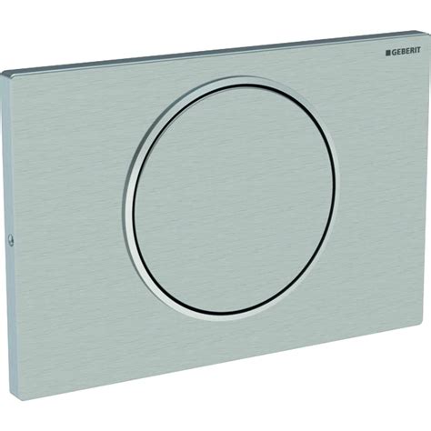 Geberit Sigma Actuator Plates Single Flush Brushed Stainless