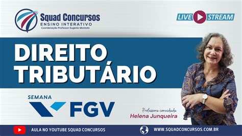 Direito Tribut Rio Receita Federal Carreiras Fiscais Fgv