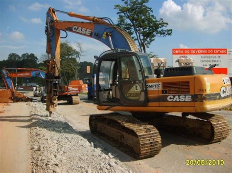 Aluguel De Escavadeira Romptec Loca O Demoli O E Terraplenagem