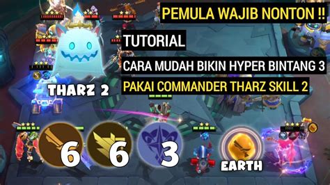 NEW GAMEPLAY THARZ 2 CARA MUDAH BIKIN HYPER BINTANG 3 PAKAI COMMANDER