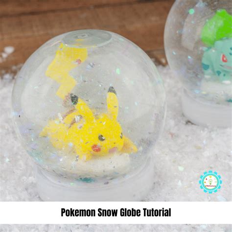 Snow Globe Science Project: Pokemon Edition