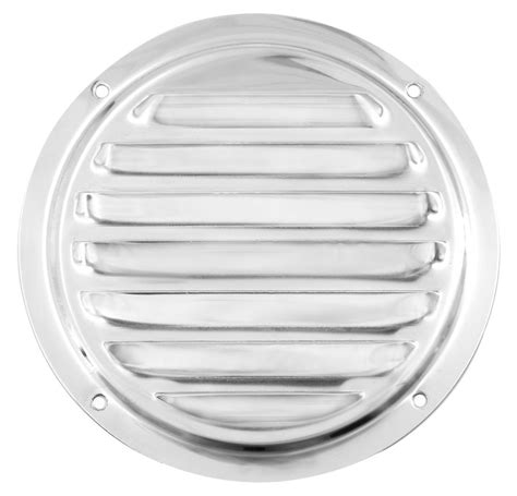 Circular Vent Plate Type E Mirror Polish Meridian Zero Distribution Ltd