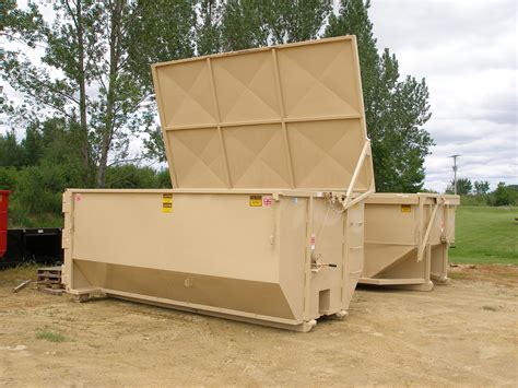 Roll Off Dumpsters With Lids Nedland