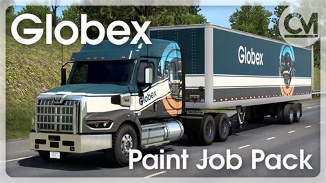 Globex Paint Job Pack For American Truck Simulator Truckymods