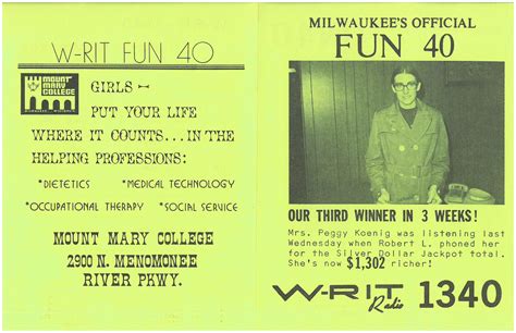 Writ 1340 Milwaukee Survey 1972 10 25